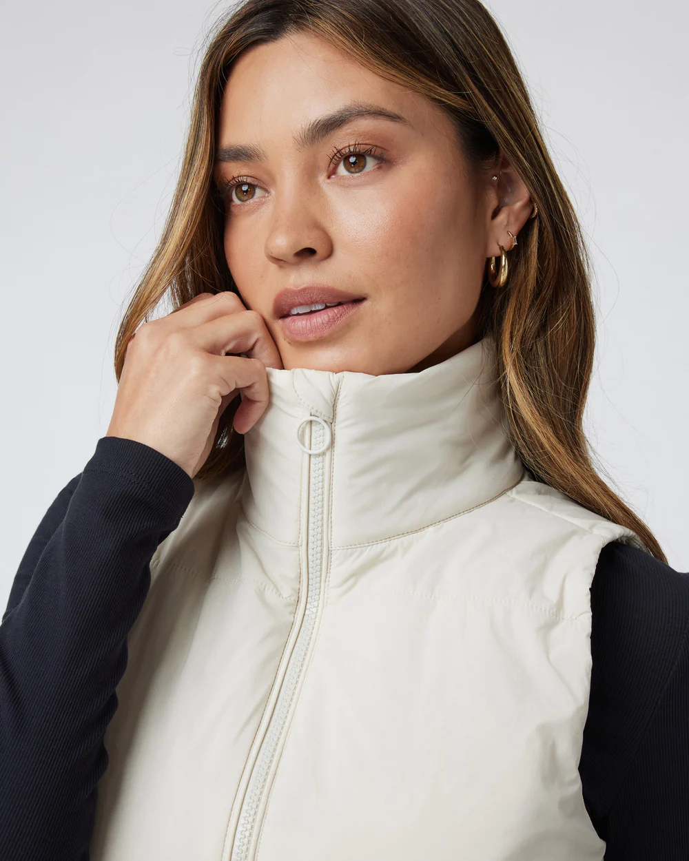 VUORI Women's Canyon Insulated Vest BONE