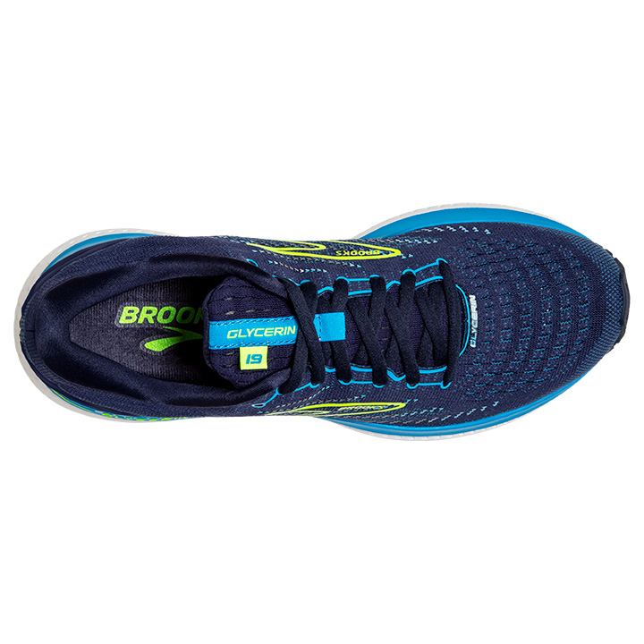Brooks Glycerin GTS 19 Men\'s Size 8 1103571D443 Navy Nightlife‎ Running Shoes ?NICE? Brooks Glycerin GTS 19 Men main image 4
