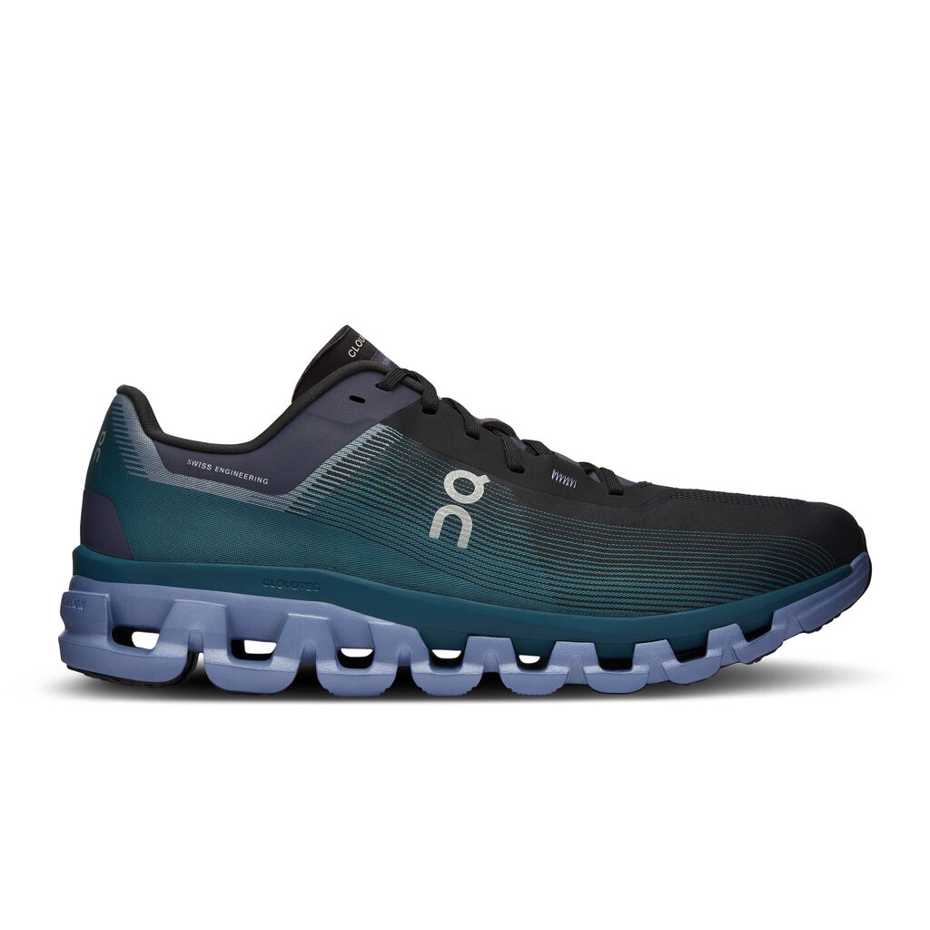 On Men's Cloudflow 4 BLACK/STORM