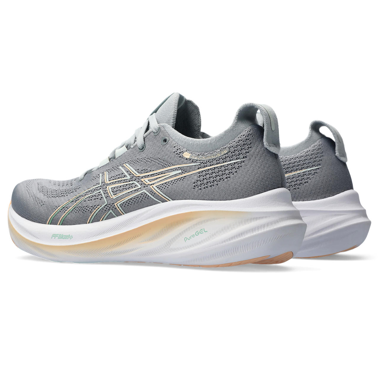 Asics Women s Gel Nimbus 26 SHEET ROCK PALE MINT