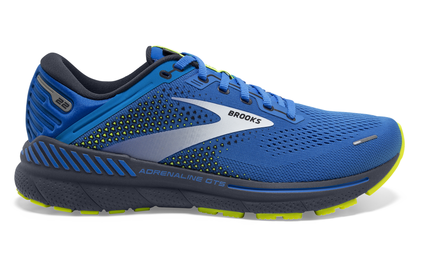 Brooks Men's Adrenaline GTS 22 Blue/India Ink/Nightlife