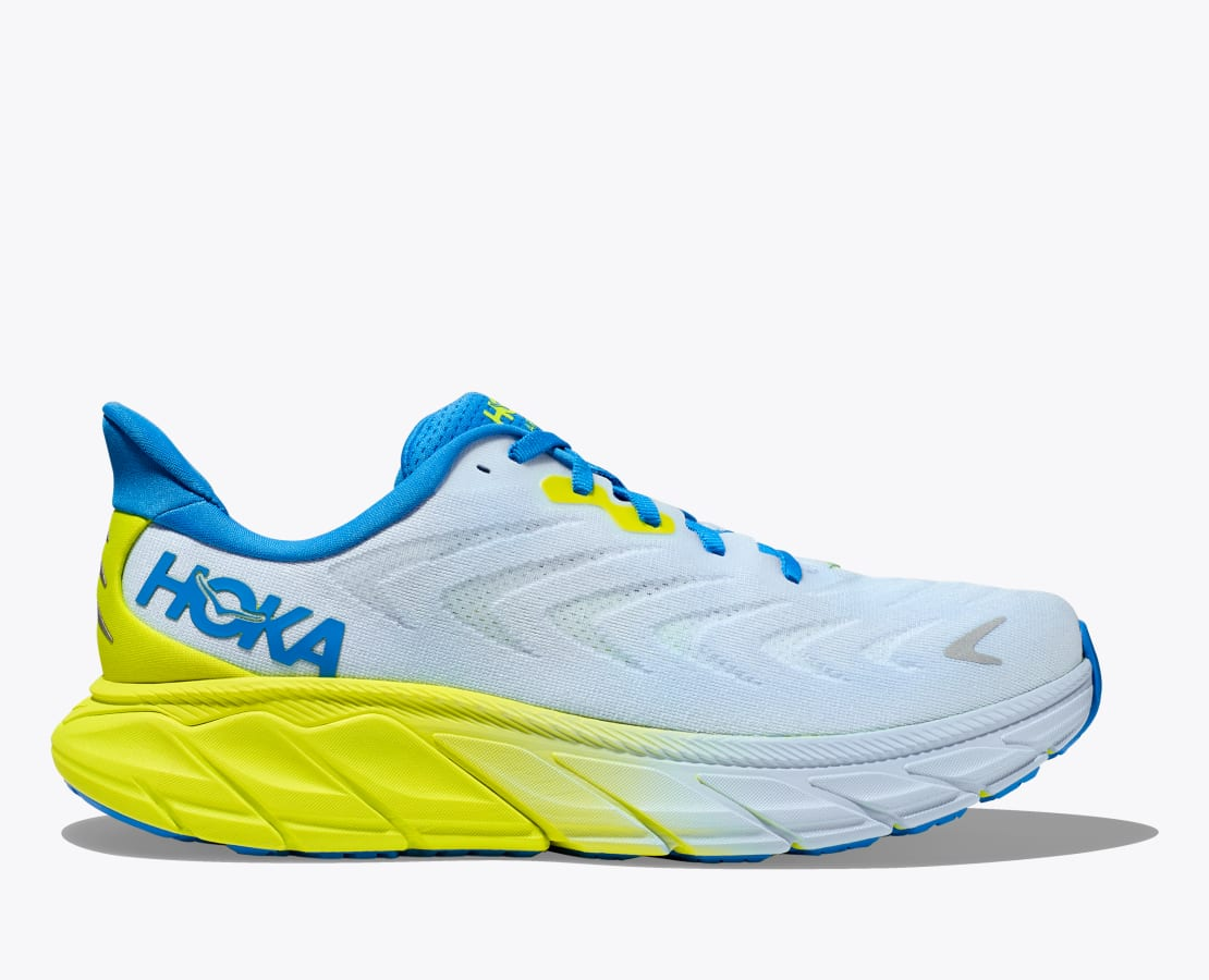 Hoka Men's Arahi 6 Wide (2E) ICE WATER/EVENING PRIMROSE