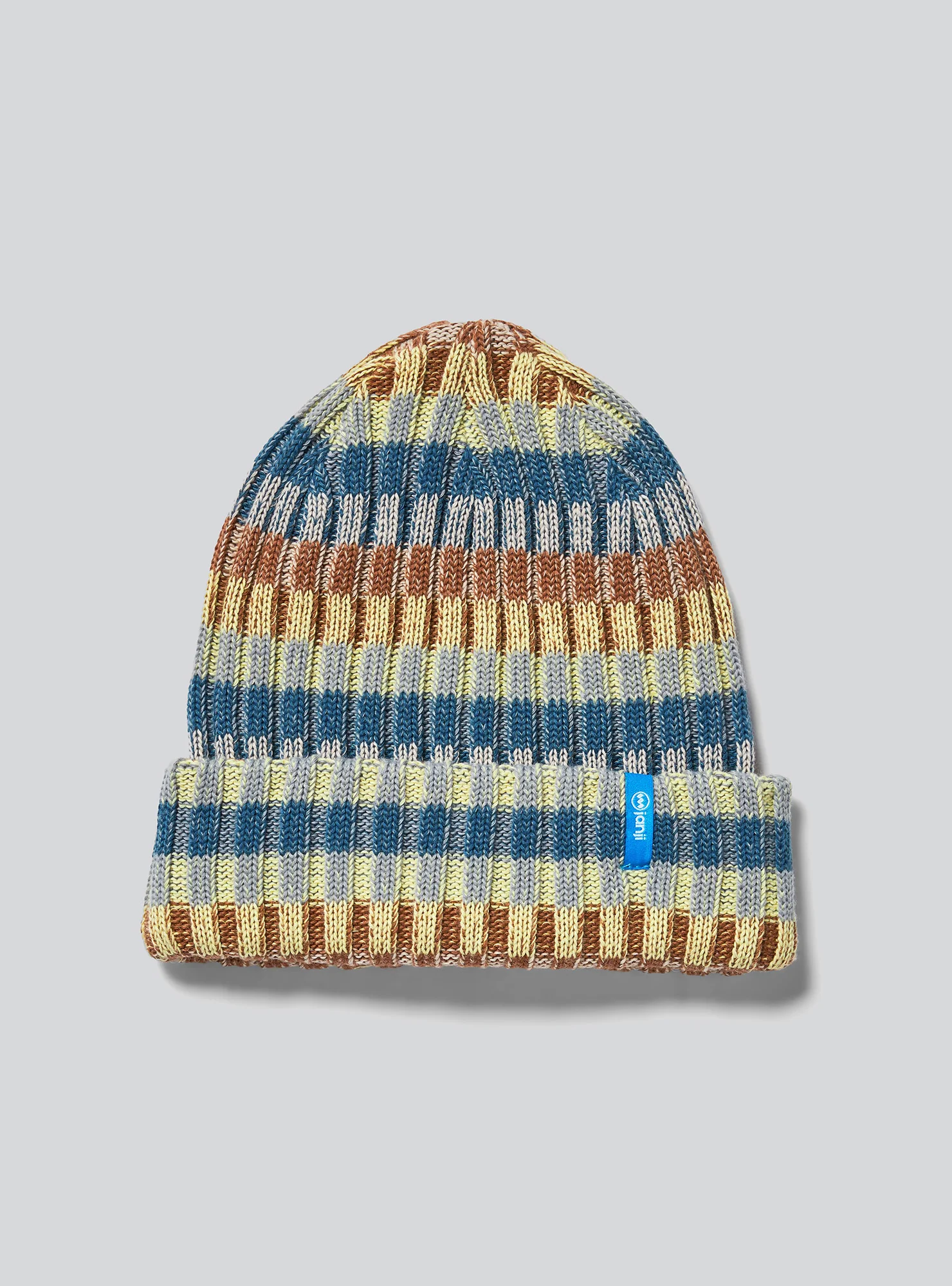 Janji Off-Grid Plaited Beanie Dune Multi