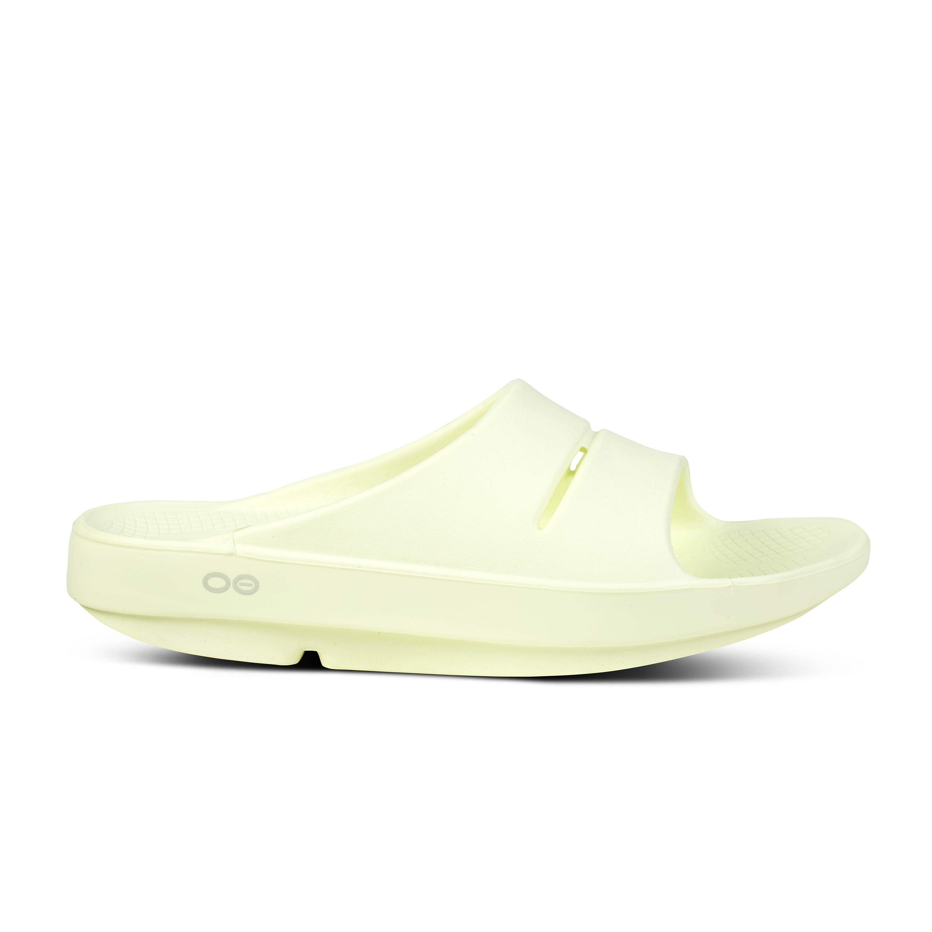 OOFOS Gender Inclusive OOahh Slide Sandal Oofos OOahh Slide Sandal (Unisex) - Navy – The Heel Shoe Fitters main image 2