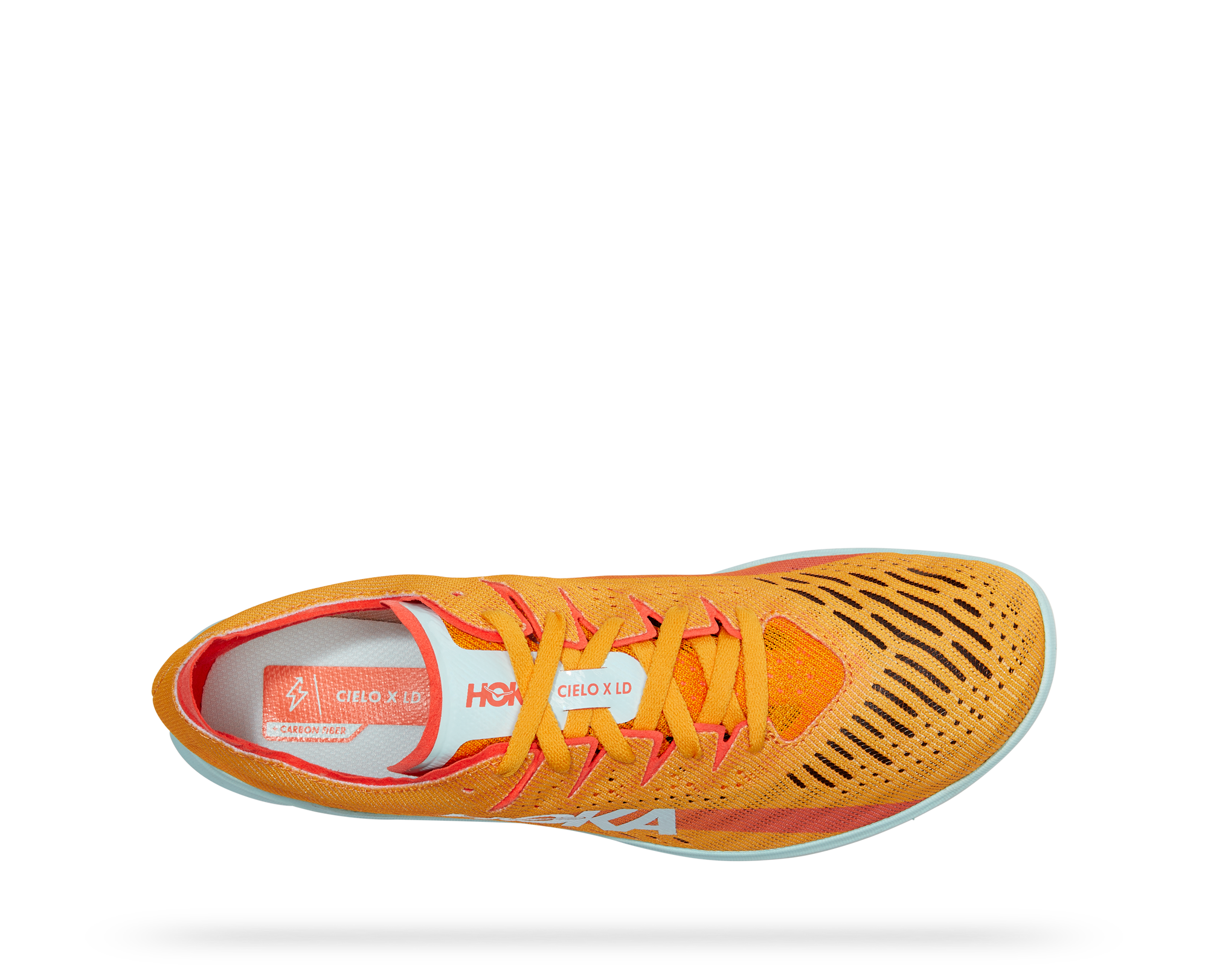 Hoka (All Gender) Cielo X LD RADIANT YELLOW / CAMELLIA display picture 1