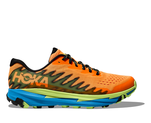 Mens Size 12.5 (D) Hoka One One Torrent 3 Shoes Solar Flare Trail Running Mens Hoka Torrent 3 | Lightweight Cushion Trail Running Shoe  main image 3
