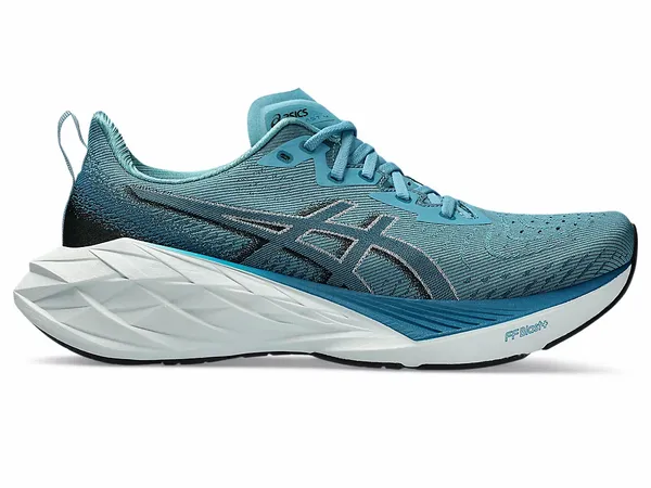 asics NOVABLAST 4 ノバブラスト4 ブルー グリーン 24cm Asics Men's Novablast 4 BLUE TEAL/EVENING TEAL
