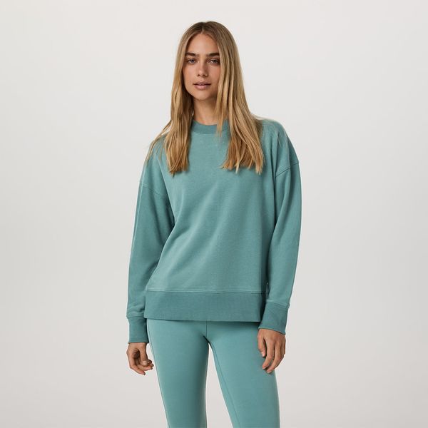 VUORI Women's Sedona Weekender Crew BLUEGRASS