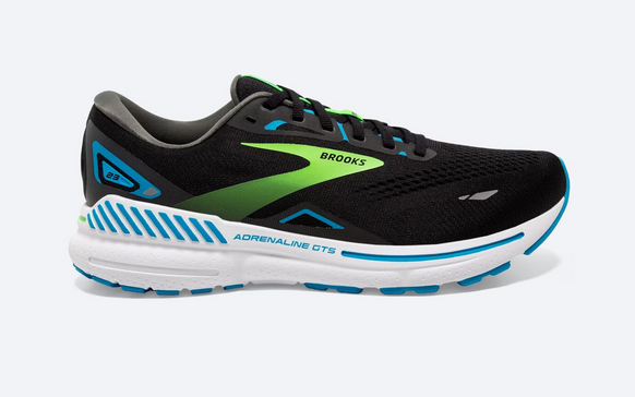 Brooks Adrenaline GTS 23 Mens Size 10.5 Blue/Camo Running Shoes *INSOLES (S199 Brooks M main image 3