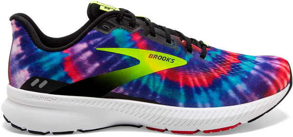 Brooks W Launch 8 Black/Nightlife/Red