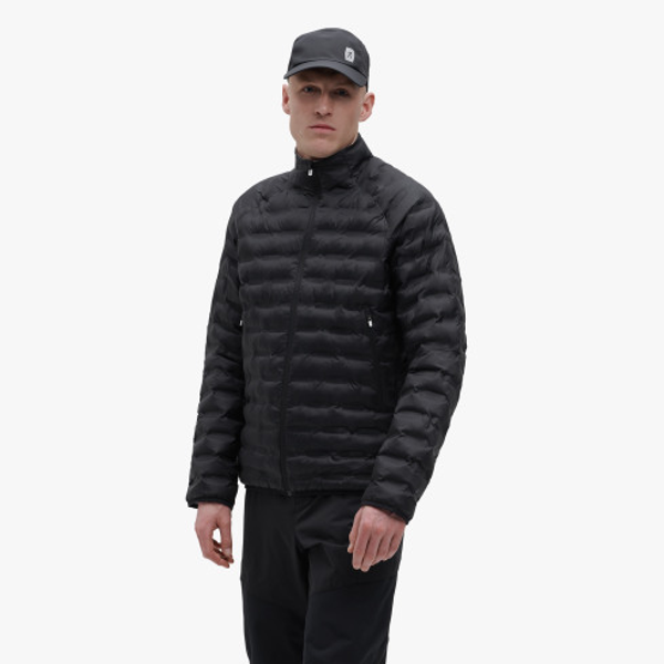 On Jacket メンズ S ホワイト/ブラック Leather Jacket with Python Luxury Billionaire