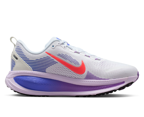 Nike Women's Vomero 18 White/ Hot Lava-violet Mist-sapphire