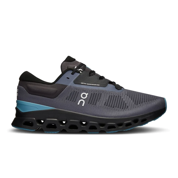 On Men's Cloudstratus 3 METAL/WISTERIA