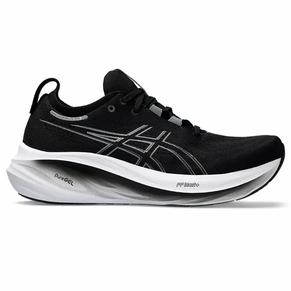 Asics Men's Gel-Nimbus 26 Extra Wide (4E) Black/Graphite Grey