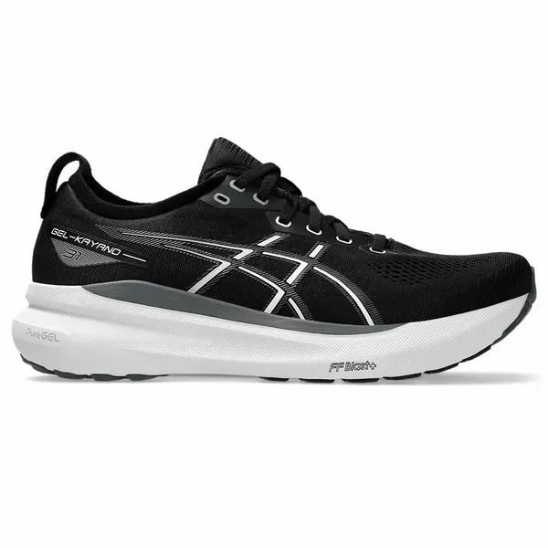 Asics Men's Gel-Kayano 31 BLACK/WHITE