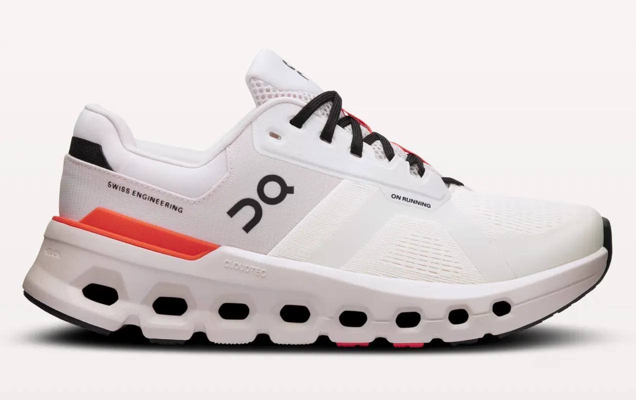 On Cloudrunner レディース スニーカー ホワイト On Women's Cloudrunner 2 WHITE/SAND