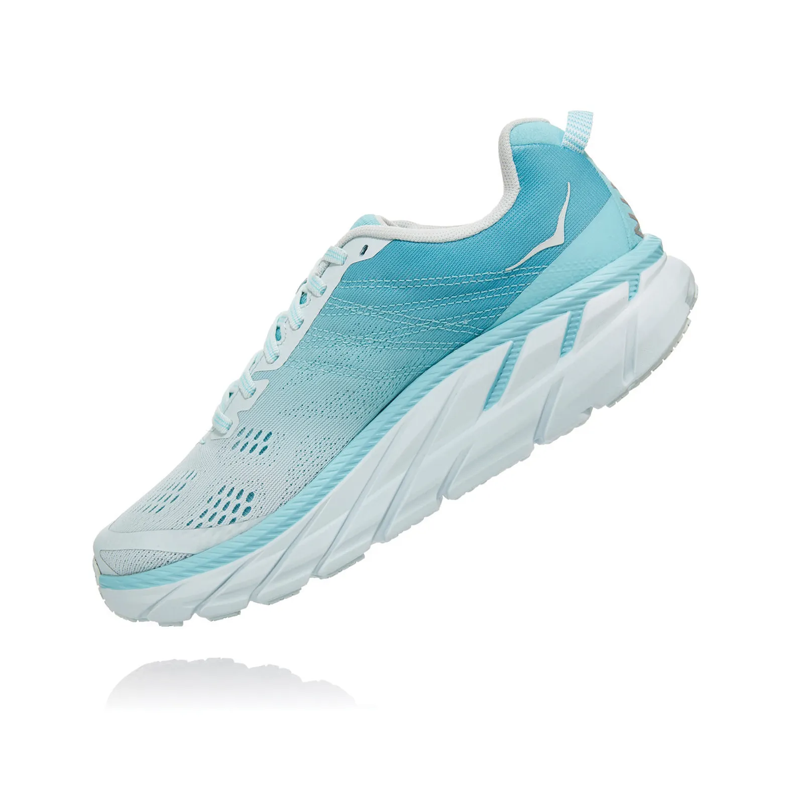 Hoka Women's Clifton 6 ANTIGUA SAND / WAN BLUE
