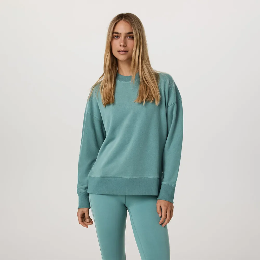 VUORI Women's Sedona Weekender Crew BLUEGRASS