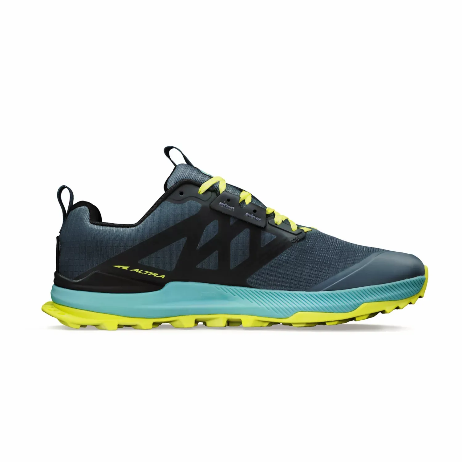 Altra Men's LONE PEAK 8 BLACK/GREEN