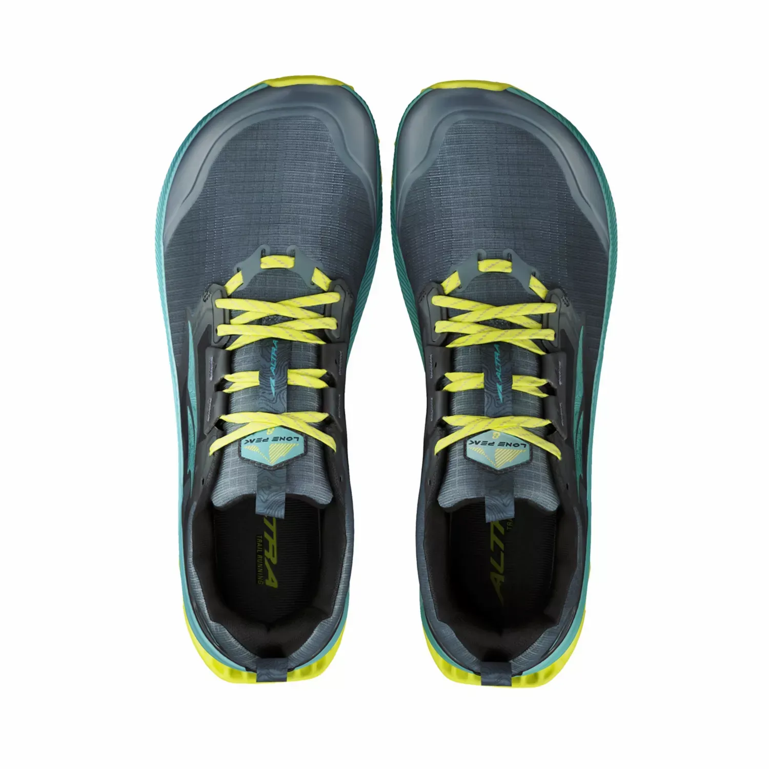Altra Men's LONE PEAK 8 BLACK/GREEN