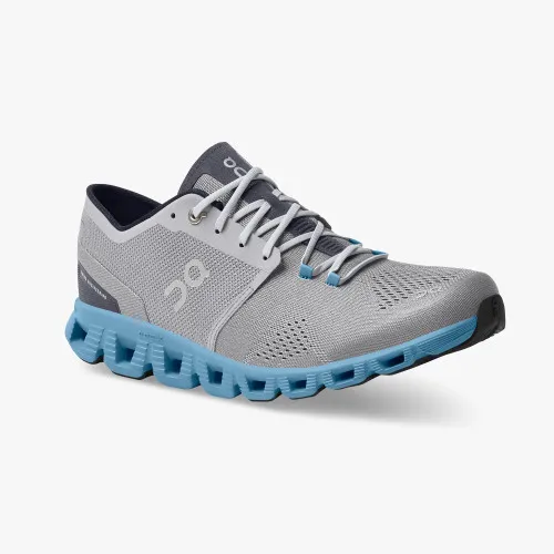 On Men's Cloud X Alloy/Niagara