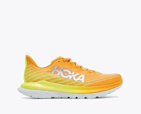 HOKA Mach 5 Men\'s 11 D Athletic Shoes Sneakers Radiant Yellow Orange Running Gym Hoka One One Mens Mach Supersonic Running Shoes Radiant  main image 3
