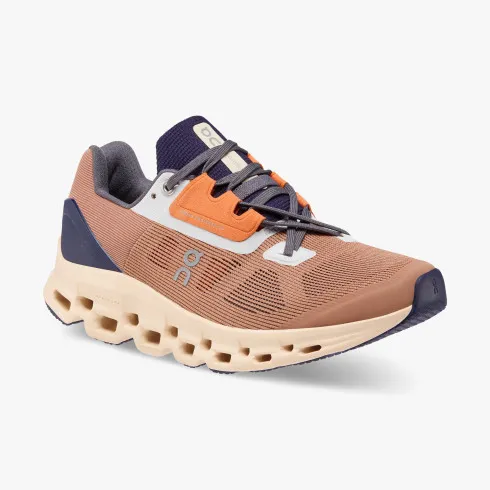 On Women's Cloudstratus 2 Cork/Fawn