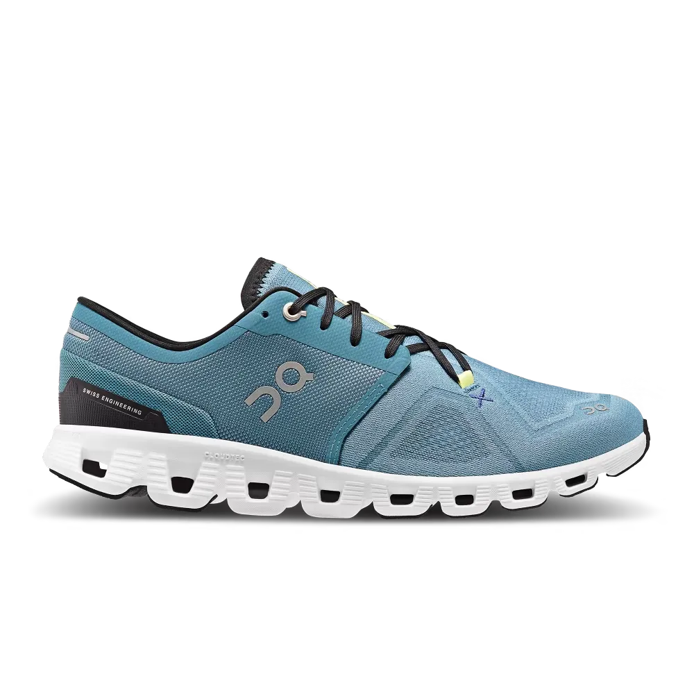 On Men's Cloud X 3 Pewter/White