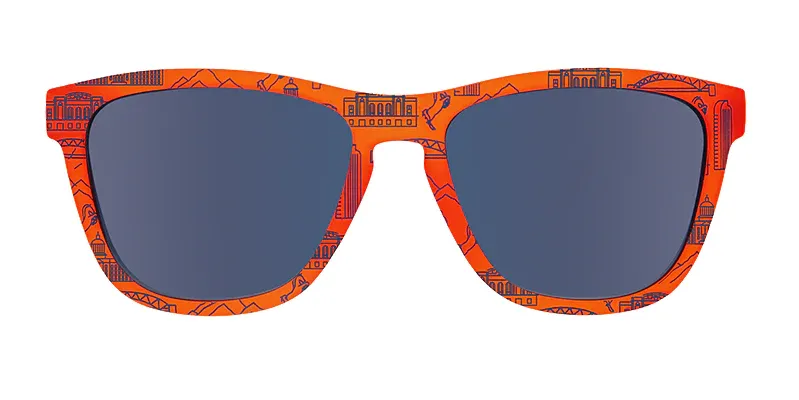 GOODR ROCKY MOUNTAIN RUNNER'S HIGH ORANGE/BLUE