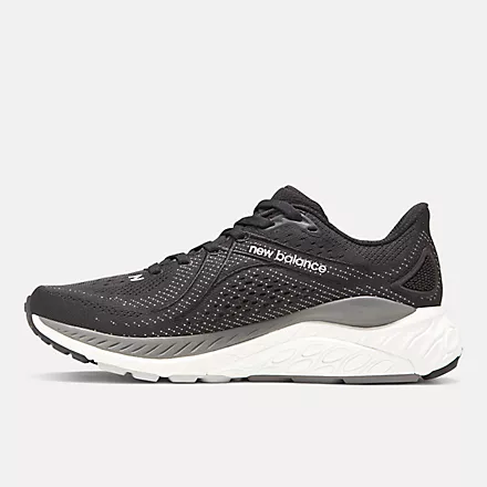 New Balance Women's 860v13 BLACK/WHITE/CASTLEROCK