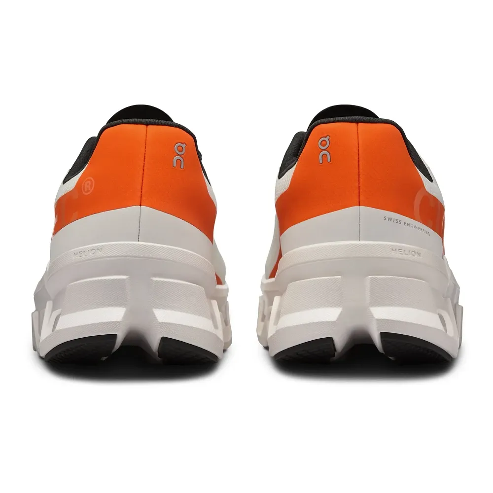 On Men's Cloudmonster Undyed-White/Flame