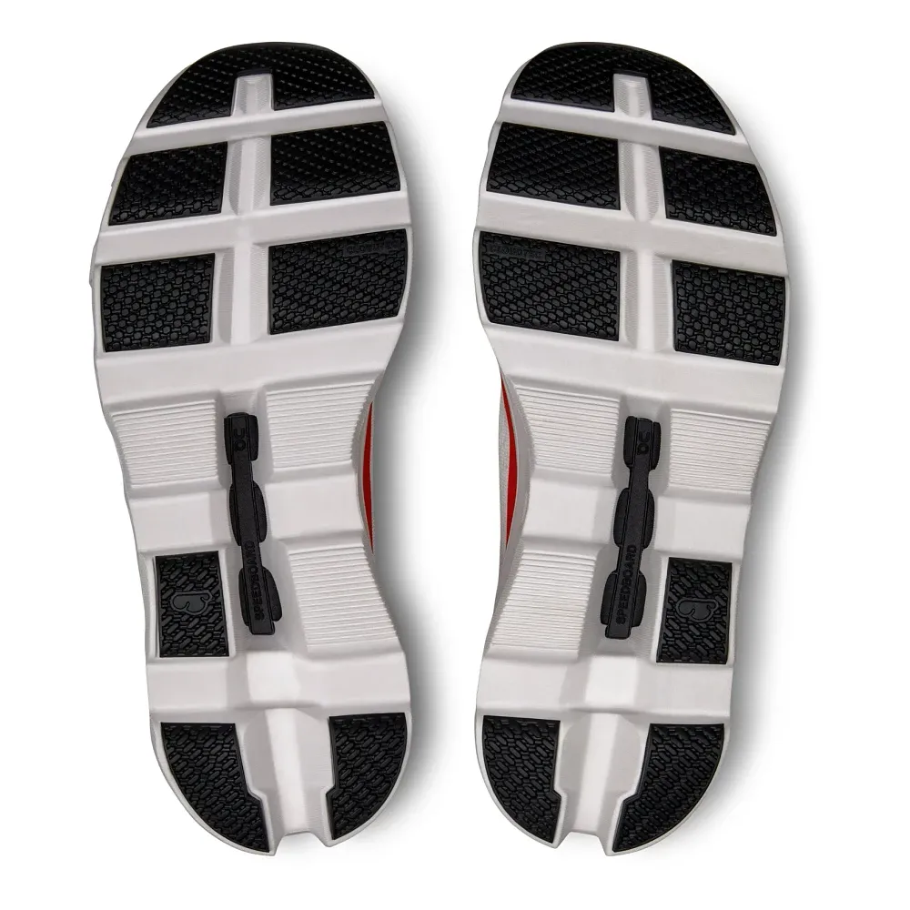 On Men's Cloudmonster Undyed-White/Flame
