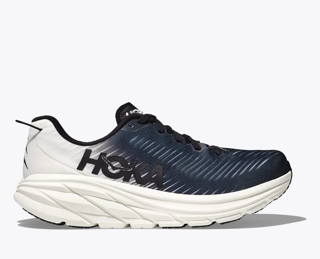 Hoka Men's Rincon 3 BLACK/WHITE