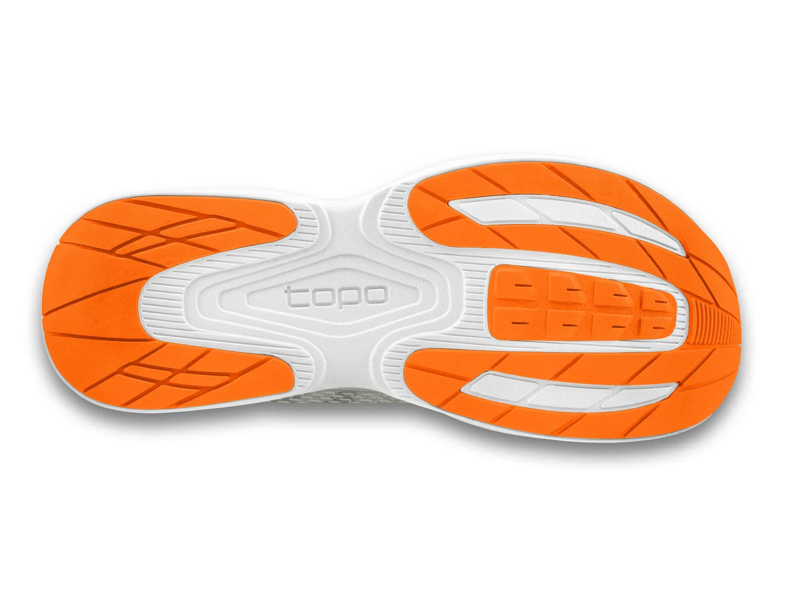 Topo Athletic Men's Fli-Lyte 5 GREY/ORANGE