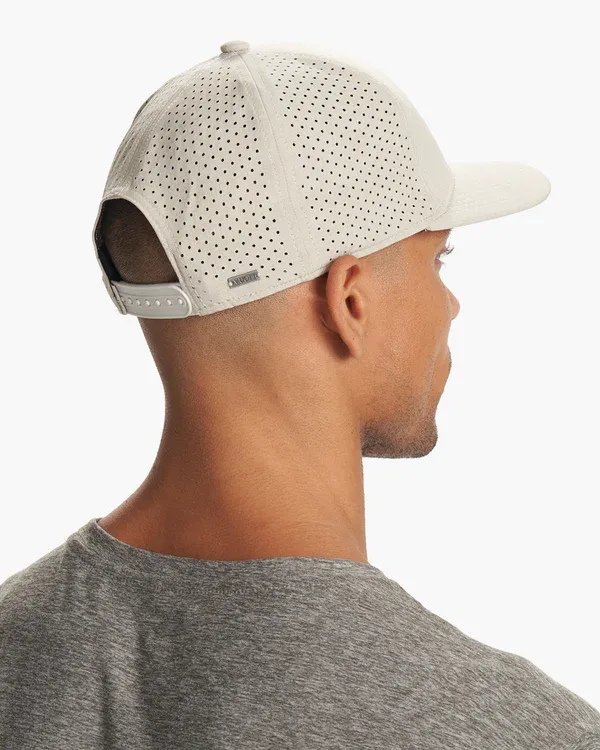2 Vuori Wordmark Water Tech hats Vuori Wordmark Water Tech Hat – Black Athletic Hat  main image 2