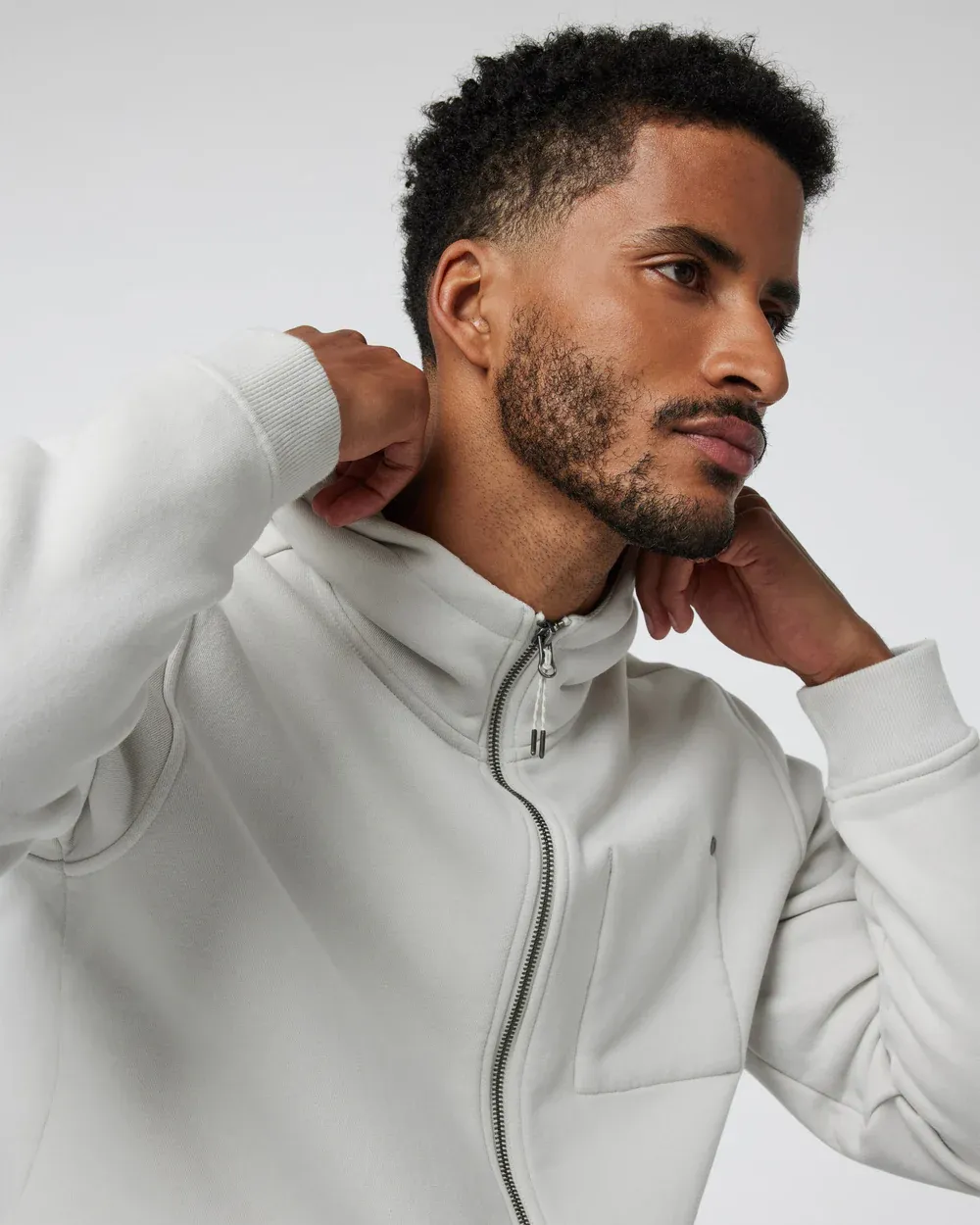 VUORI Men's Seaside Hoodie SALT