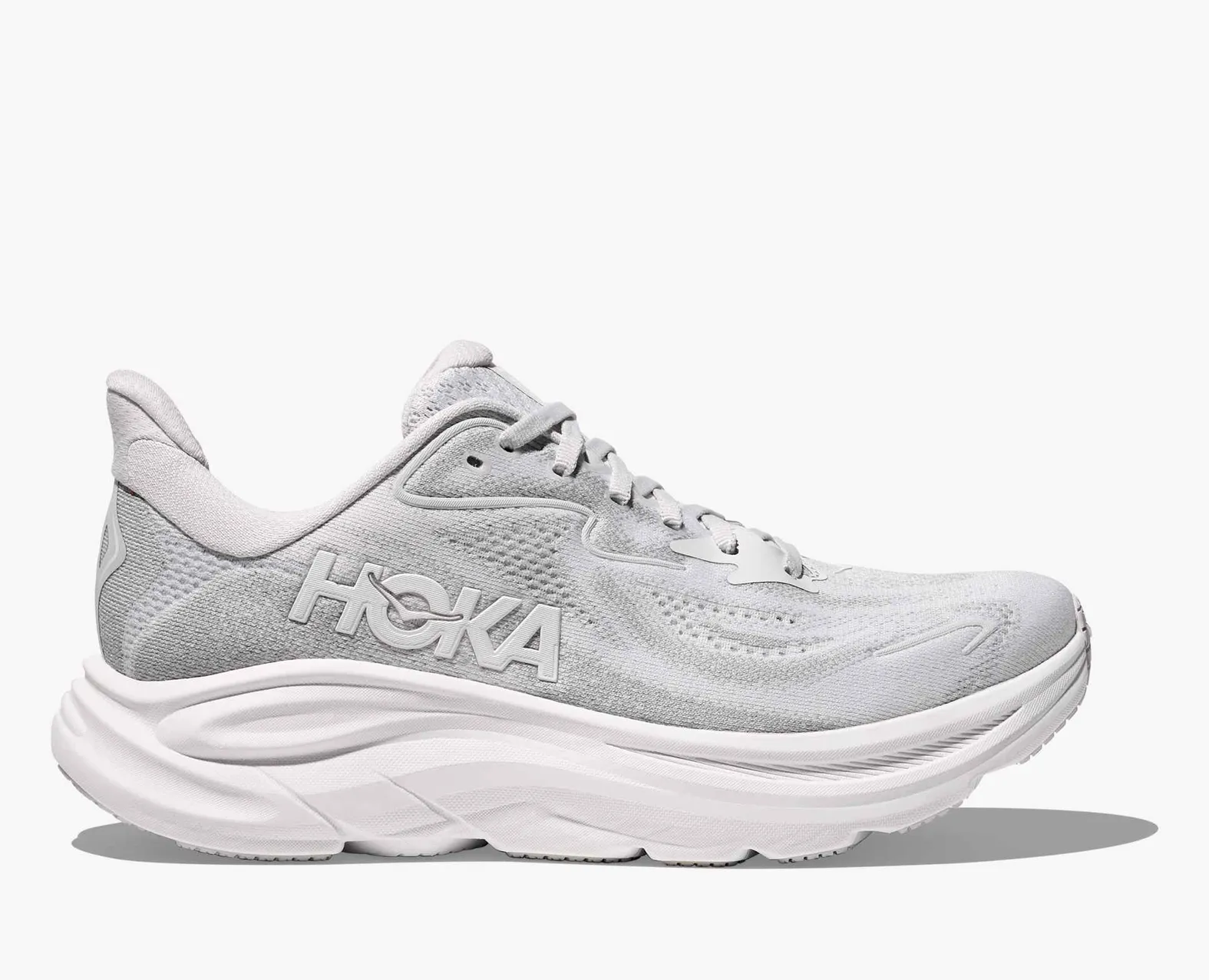 Hoka WOMEN'S CLIFTON 10 WIDE (D) COSMIC GREY/STARDUST