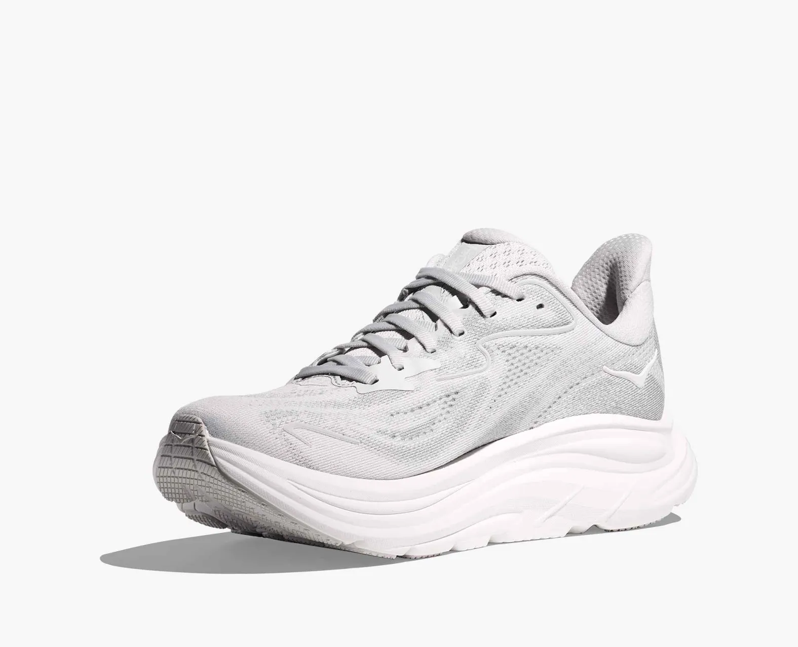 Hoka WOMEN'S CLIFTON 10 WIDE (D) COSMIC GREY/STARDUST