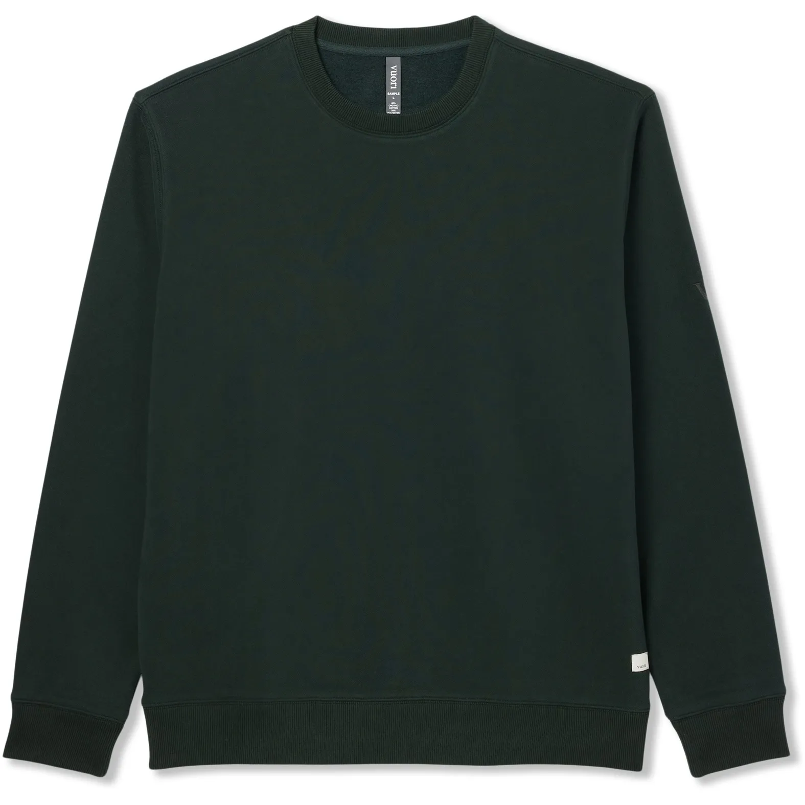 VUORI Men's Seaside Crew EVERGREEN