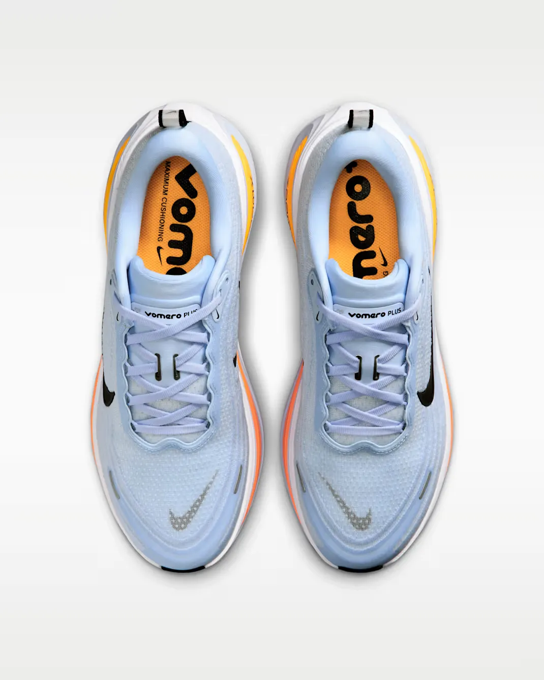 Nike Men's Vomero Plus Hydrogen Blue/Black-white-total Orange