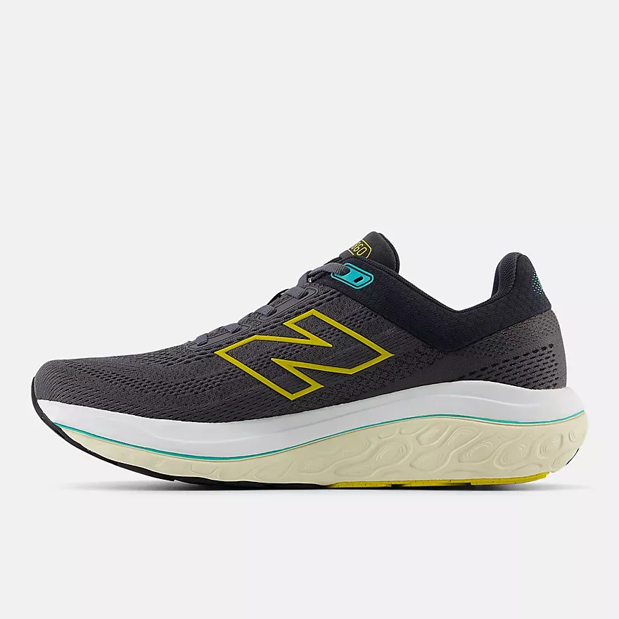 スパイク・シューズ New Balance Fresh Foam X 860v14 New Balance Men's Fresh Foam X 860v14 MAGNET/GINGER LEMON/CYBER JADE