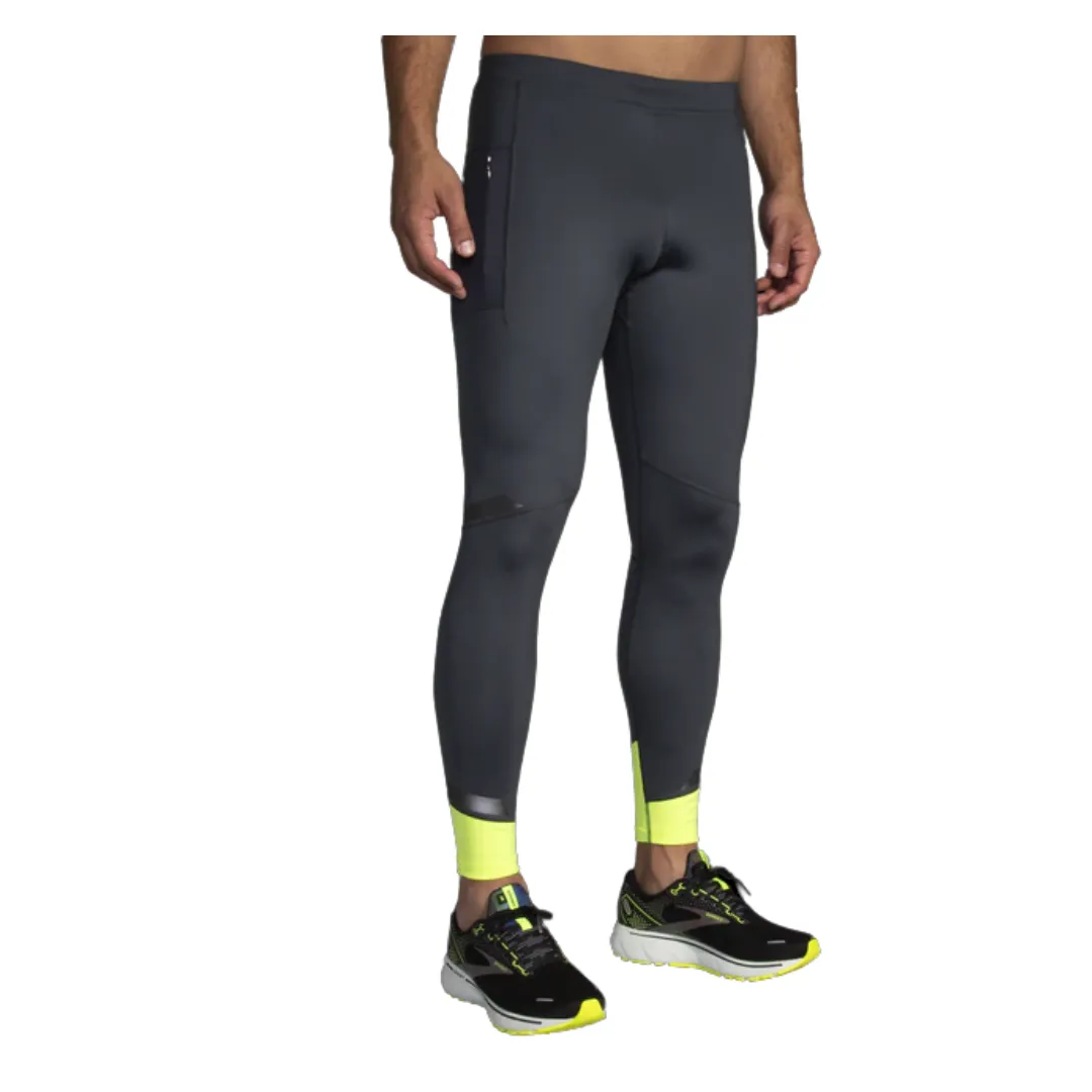 Brooks Men's Run Visible Tight Asphalt/NightLife