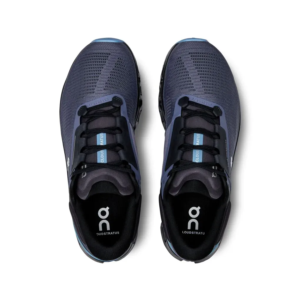 On Men's Cloudstratus 3 METAL/WISTERIA
