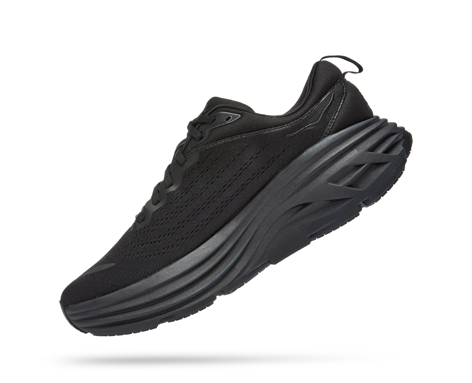 Hoka Men's Bondi 8 Extra Wide (4E) BLACK/BLACK