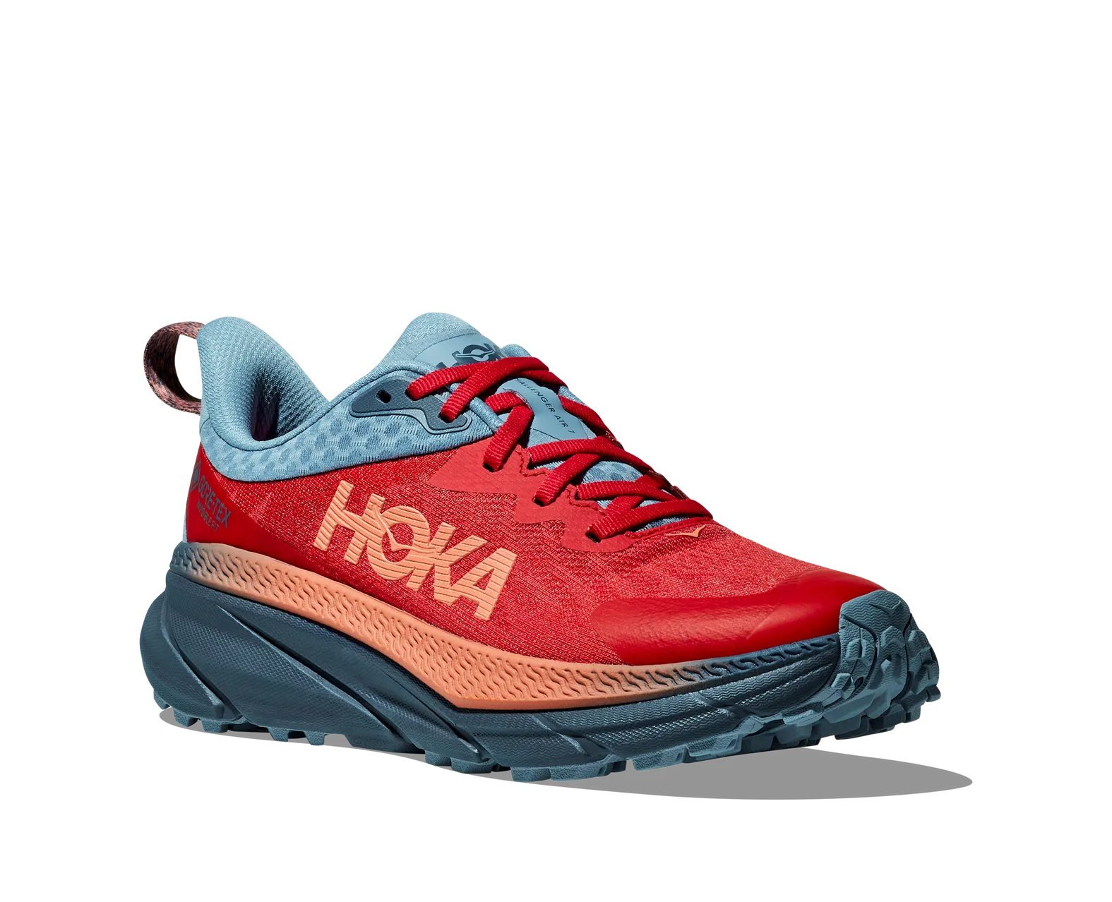 Hoka Women's Challenger 7 GTX CERISE / REAL TEAL