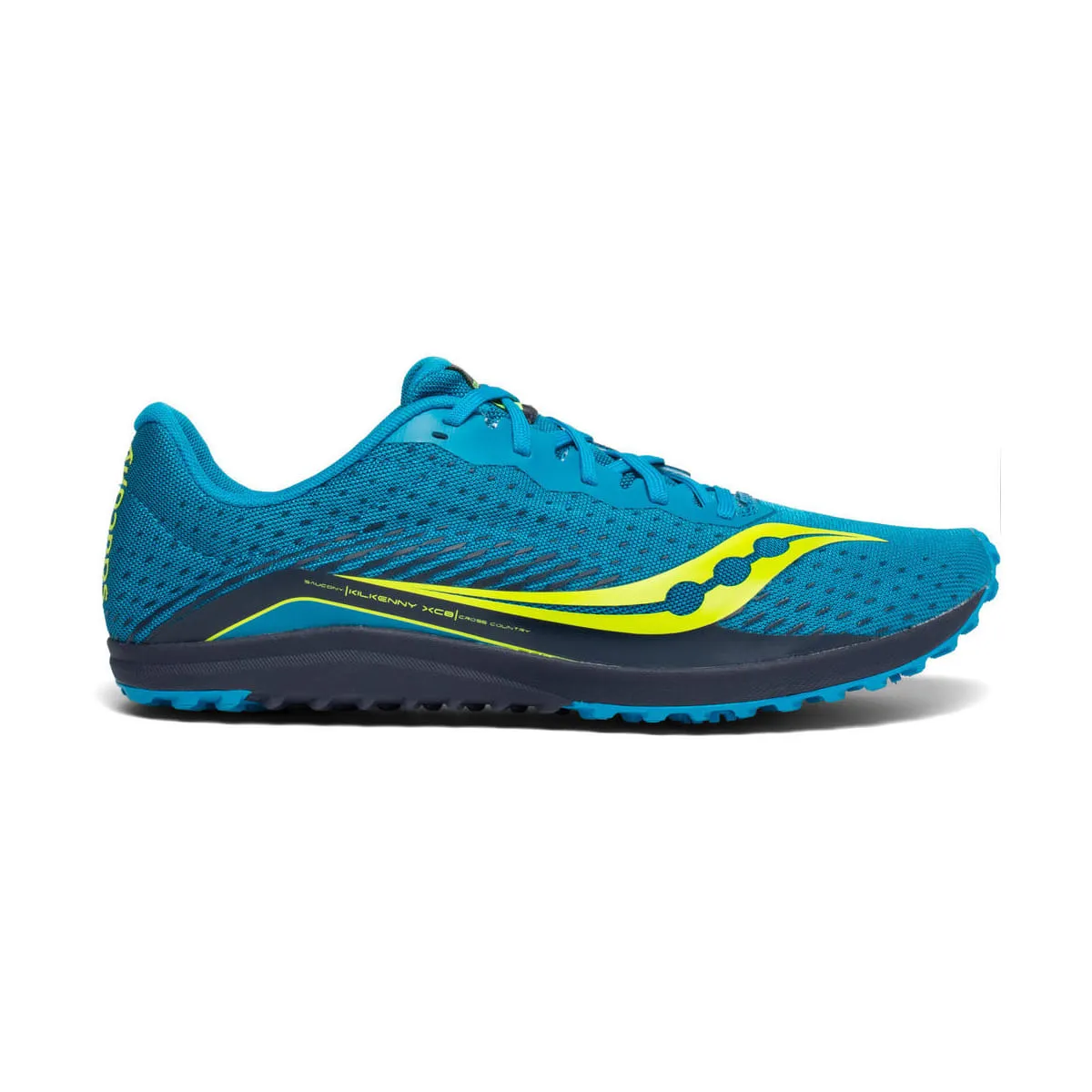 Saucony Men's Kilkenny XC8 Spike BLUE/CITRON