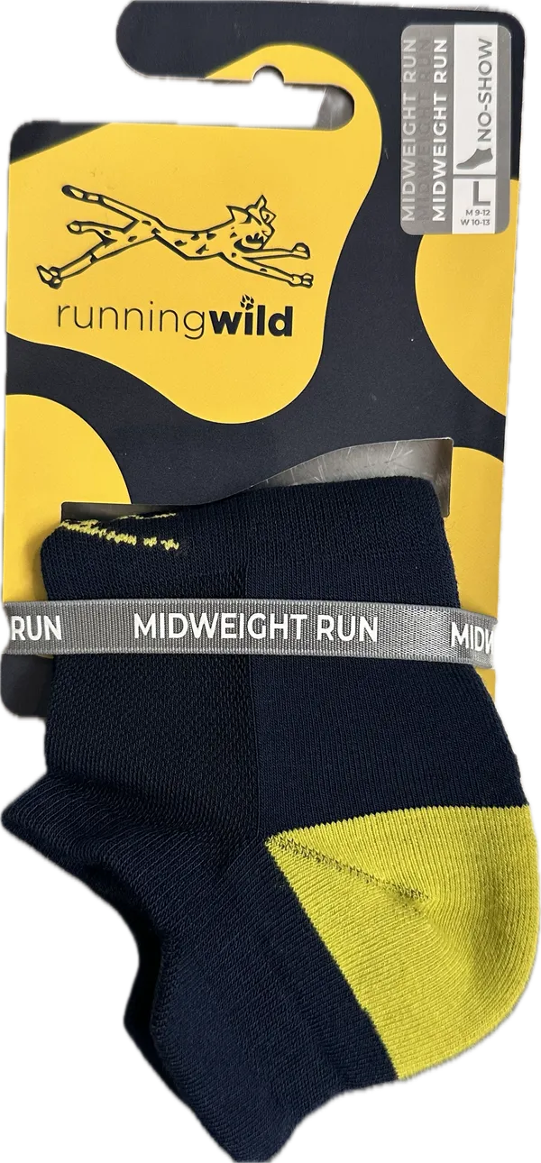 Running Wild Custom No Show Sock